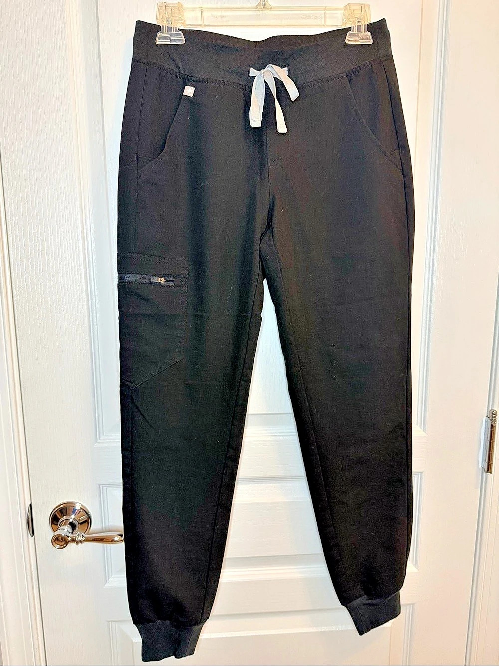 FIGS Zamora Jogger Scrub Pants Black XS